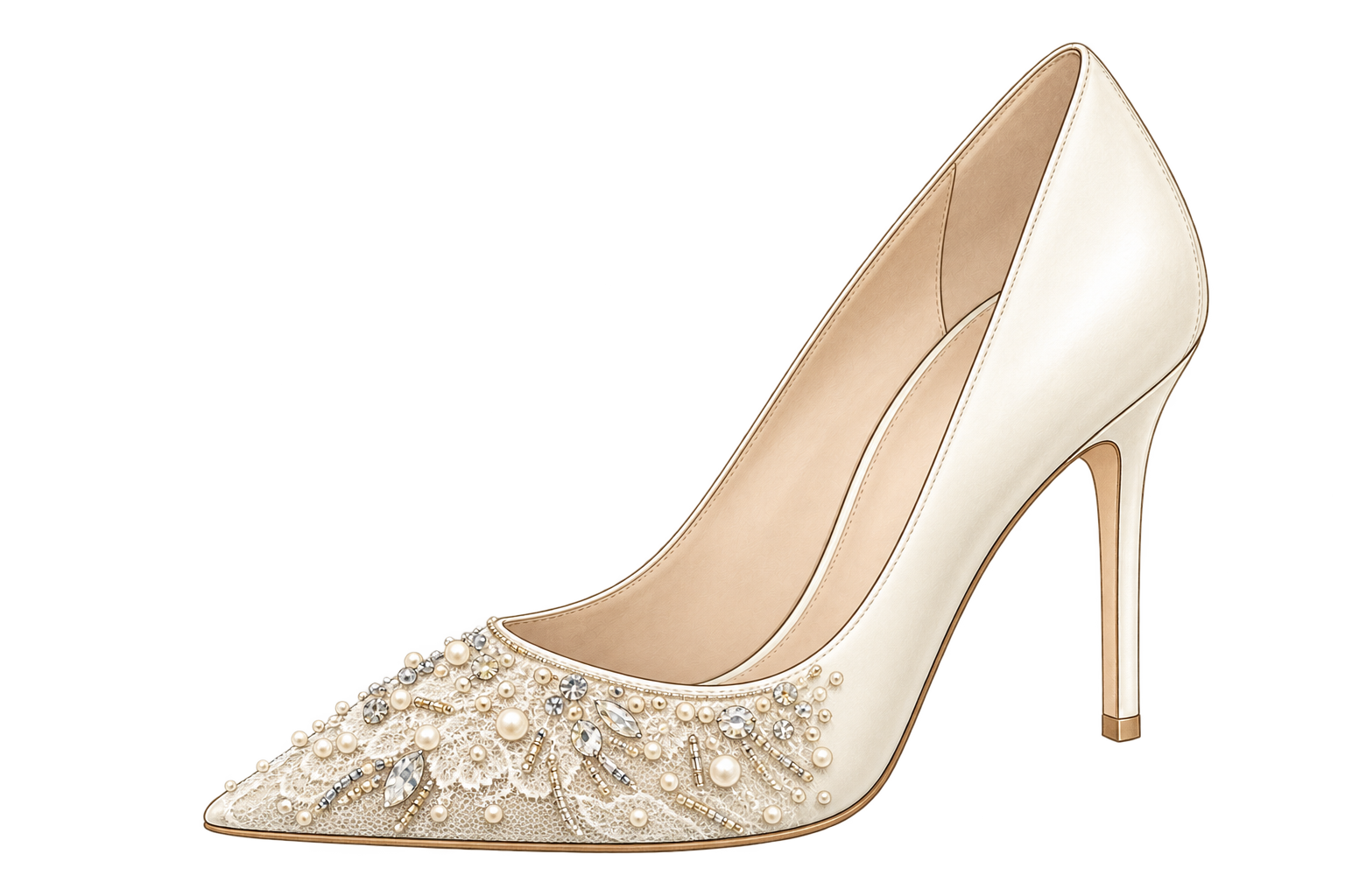 Mutiara + crystal + lainnya